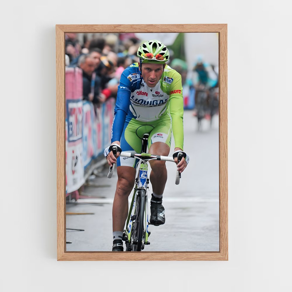 Poster Ivan de basso – affiche Cyclisme (vue 4)